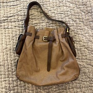 Kooba Genuine Leather Brown Handbag